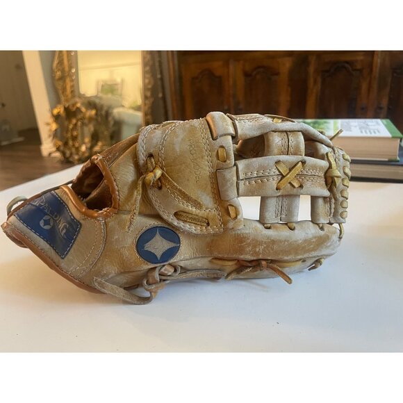 Spaulding Leather Jim Rice Pro Model Baseball Glove. Tan Brown. RHT  12.5” - Picture 1 of 8